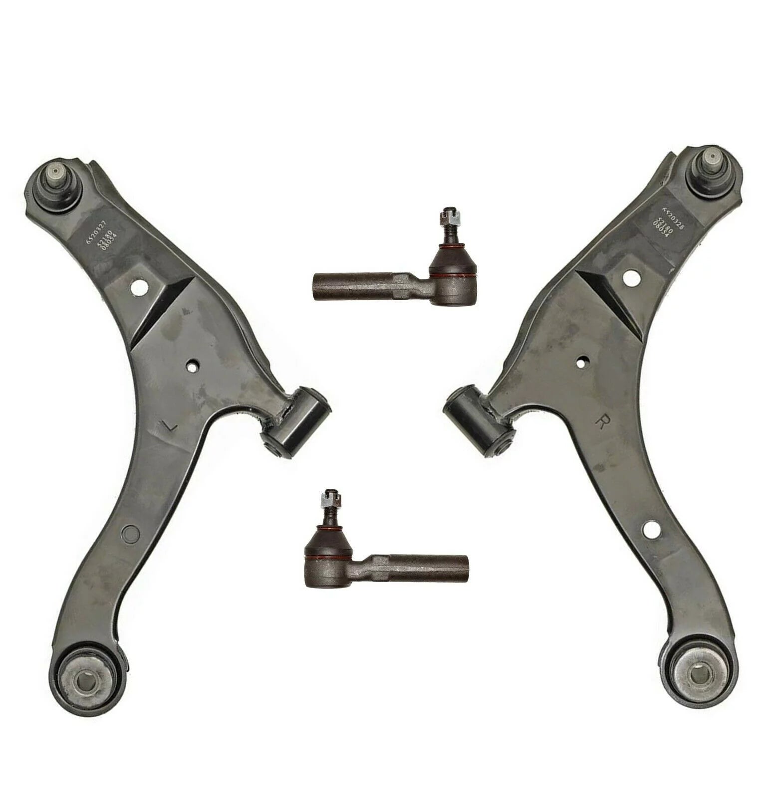 4 Pc Front Suspension Kit Outer Tie Rod Ends Fits select: 2001-2005 CHRYSLER PT CRUISER, 2001-2005 DODGE NEON