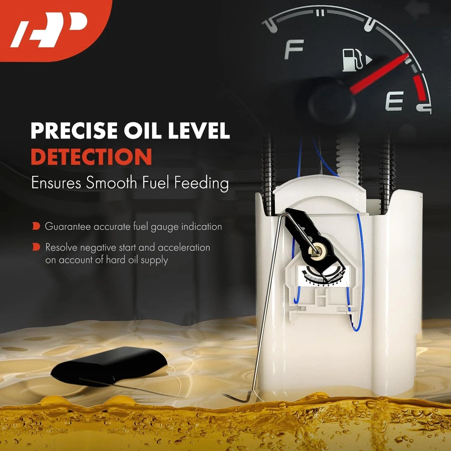 A-Premium Electric Fuel Pump Assembly Compatible with Mazda 6 2003-2008 3.0L with Roof Mounted Antenna