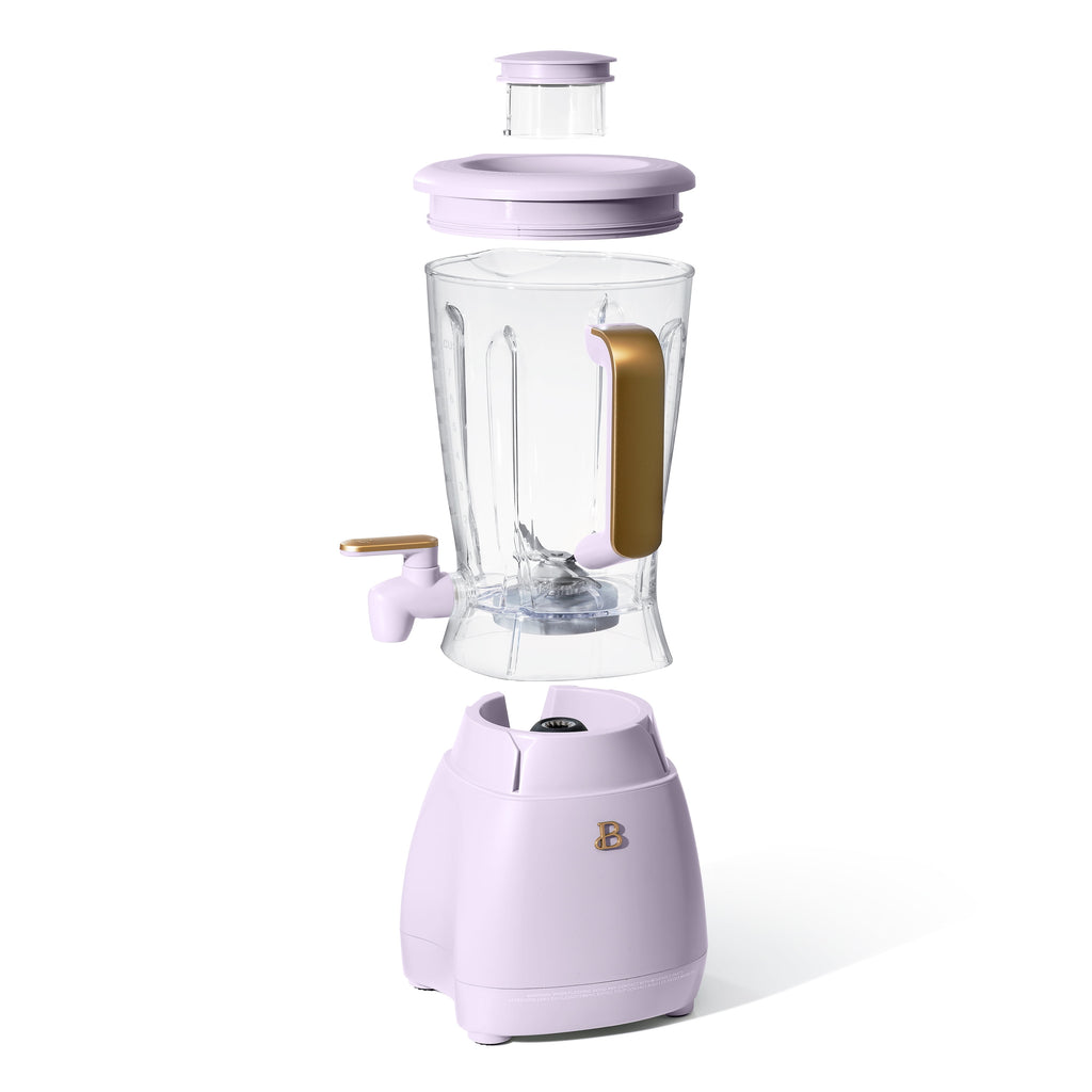 Beautiful Slush Crush 60 oz 4-Speed Frozen Drink Maker, White Icing by Drew Barrymore