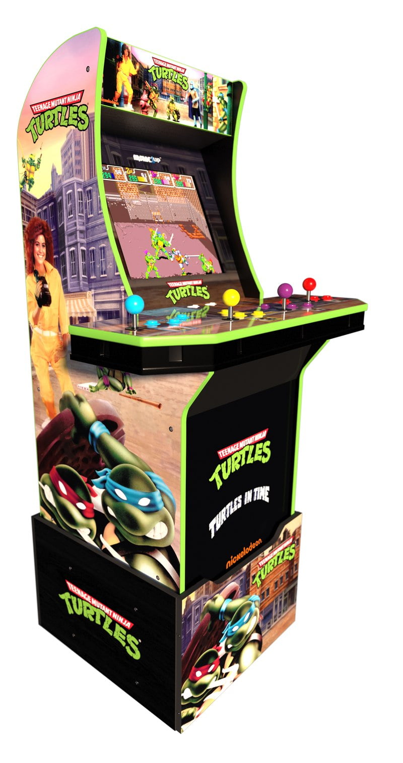 Arcade1Up, Teenage Mutant Ninja Turtles Arcade Machine w/ Riser