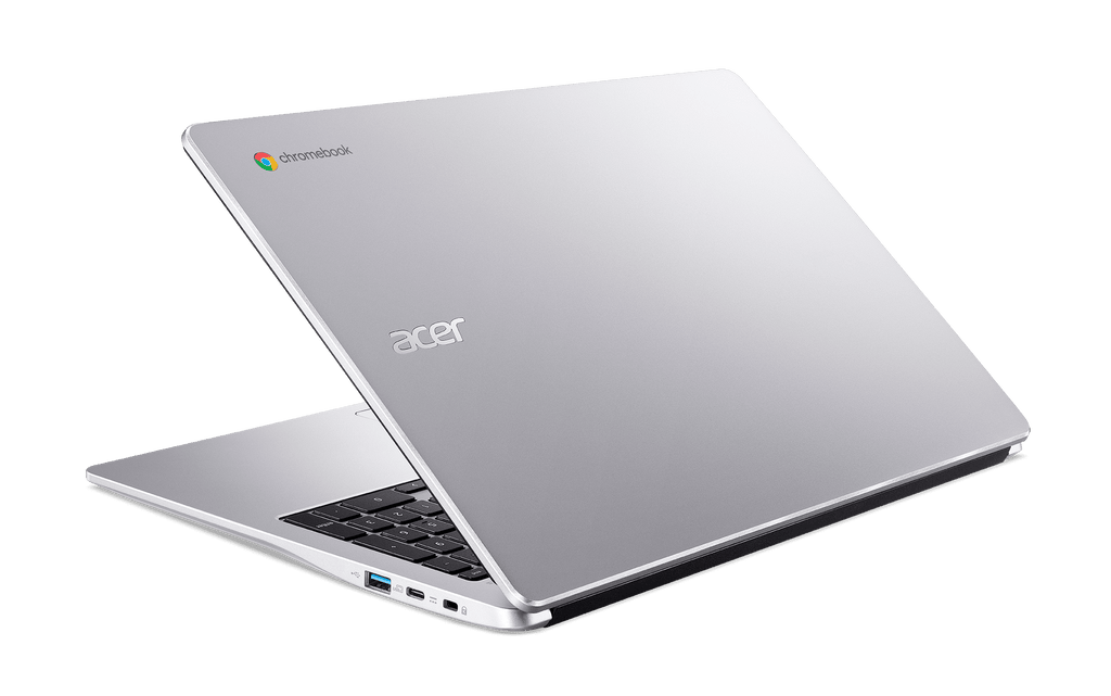 Acer Chromebook 315 15.6 inch Laptop Intel Processor N4500 4GB RAM 64GB eMMC Pure Silver