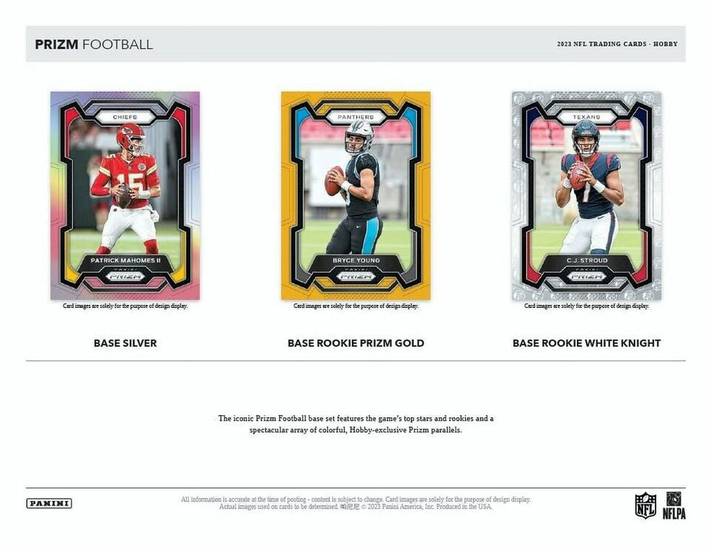 2023 Panini Prizm Football Hobby Box