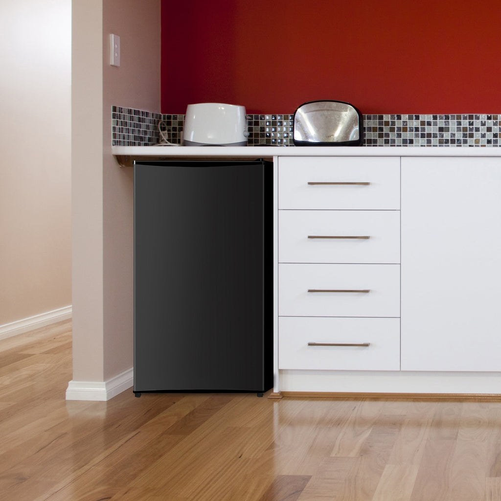 Arctic King 3.3 Cu ft Single Door Mini Fridge, Black