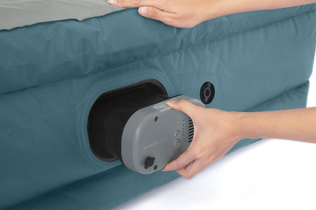 AlwayzAire Tough Guard 18" Queen Air Mattress with Rechargeable Pump