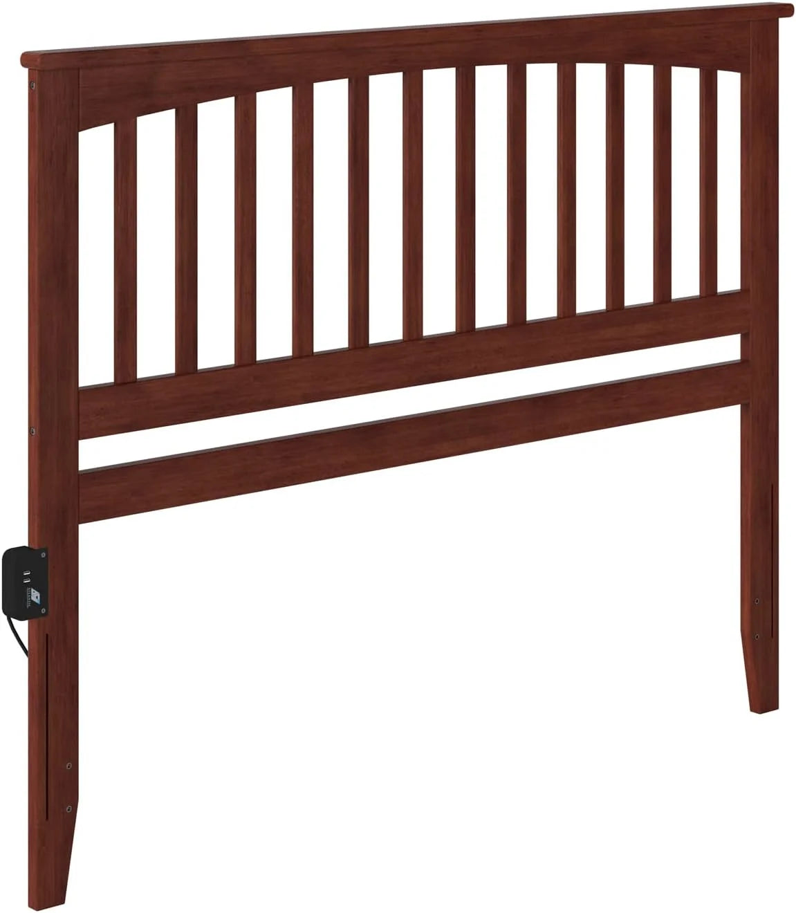 Atlantic Furniture Mission Headboard, King, Walnut, Model:AR287854