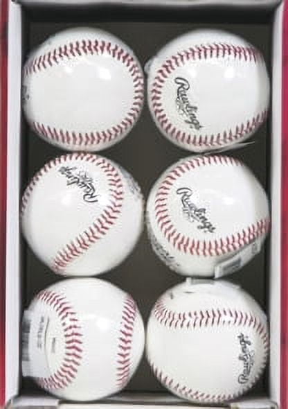 (12 Pack) Rawlings Bucket of 10U Official League CROLB Practice Youth Baseballs