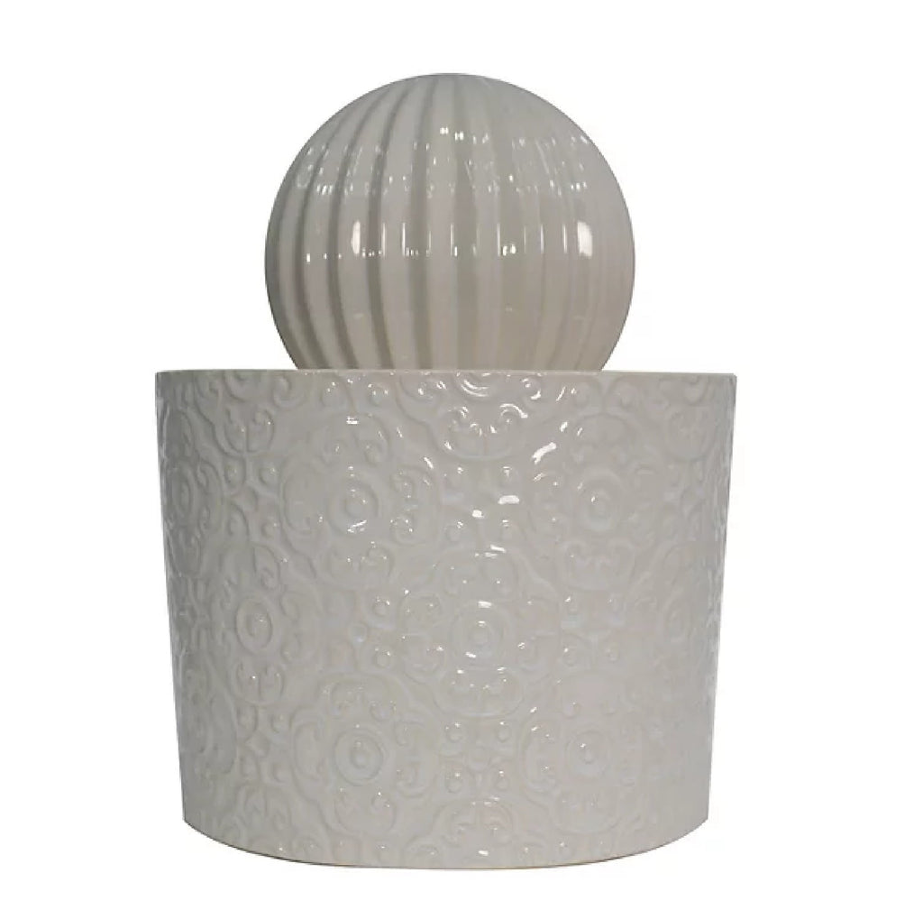 411322A Pre-Lit Fountain for Indoors - White