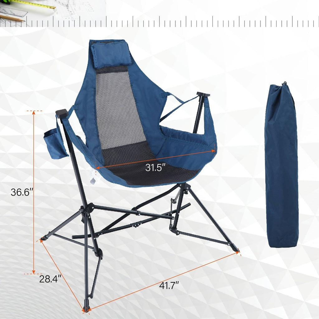 Alpha Camper Hammock Camping Chair Folding Rocking Chair