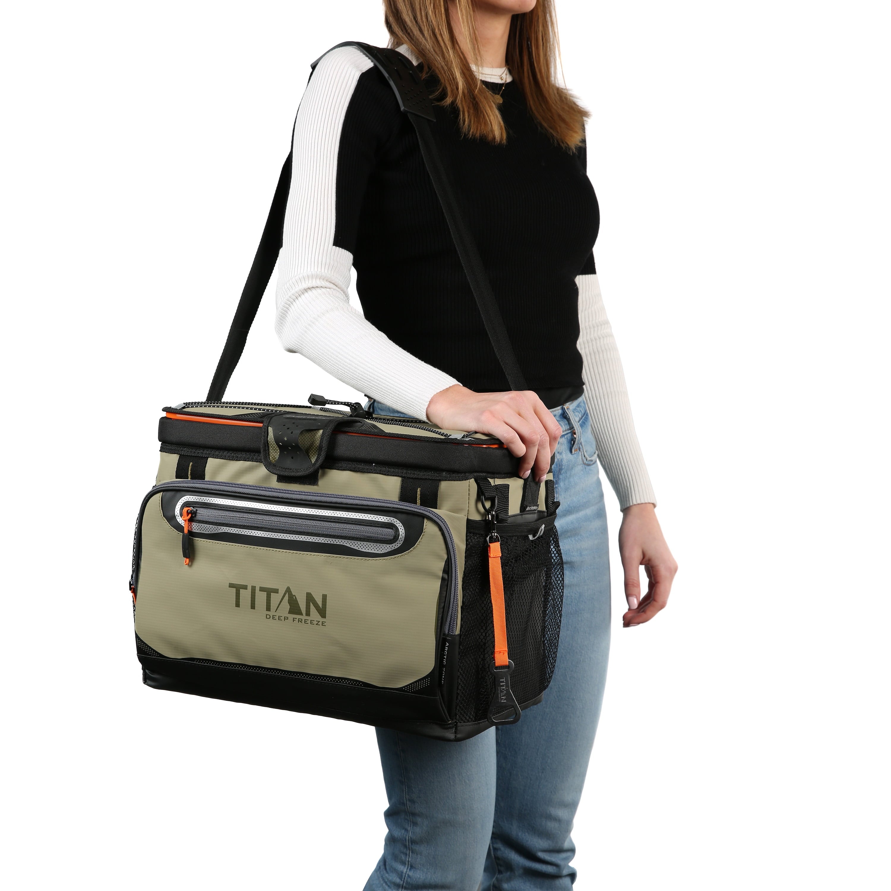 Arctic Zone® Titan Deep Freeze® 30 Can/20 Quart Zipperless Hardbody® Cooler - Citrus