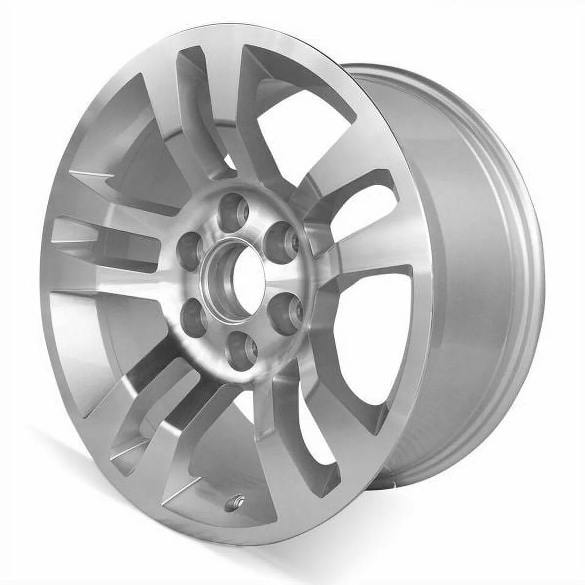 18 Inch Wheel for 2014-2018 Chevy Silverado 1500 2015-2018 Suburban 1500 Tahoe 6 Lug Silver Aluminum Rim
