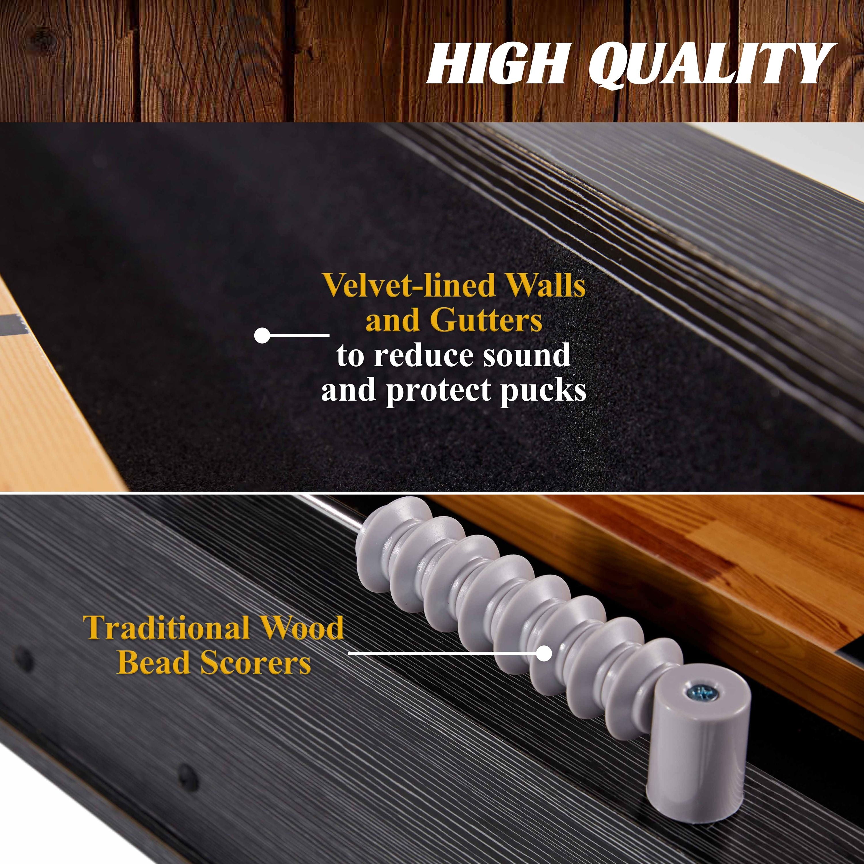 Barrington 9 ft Harrison Collection Shuffleboard Table