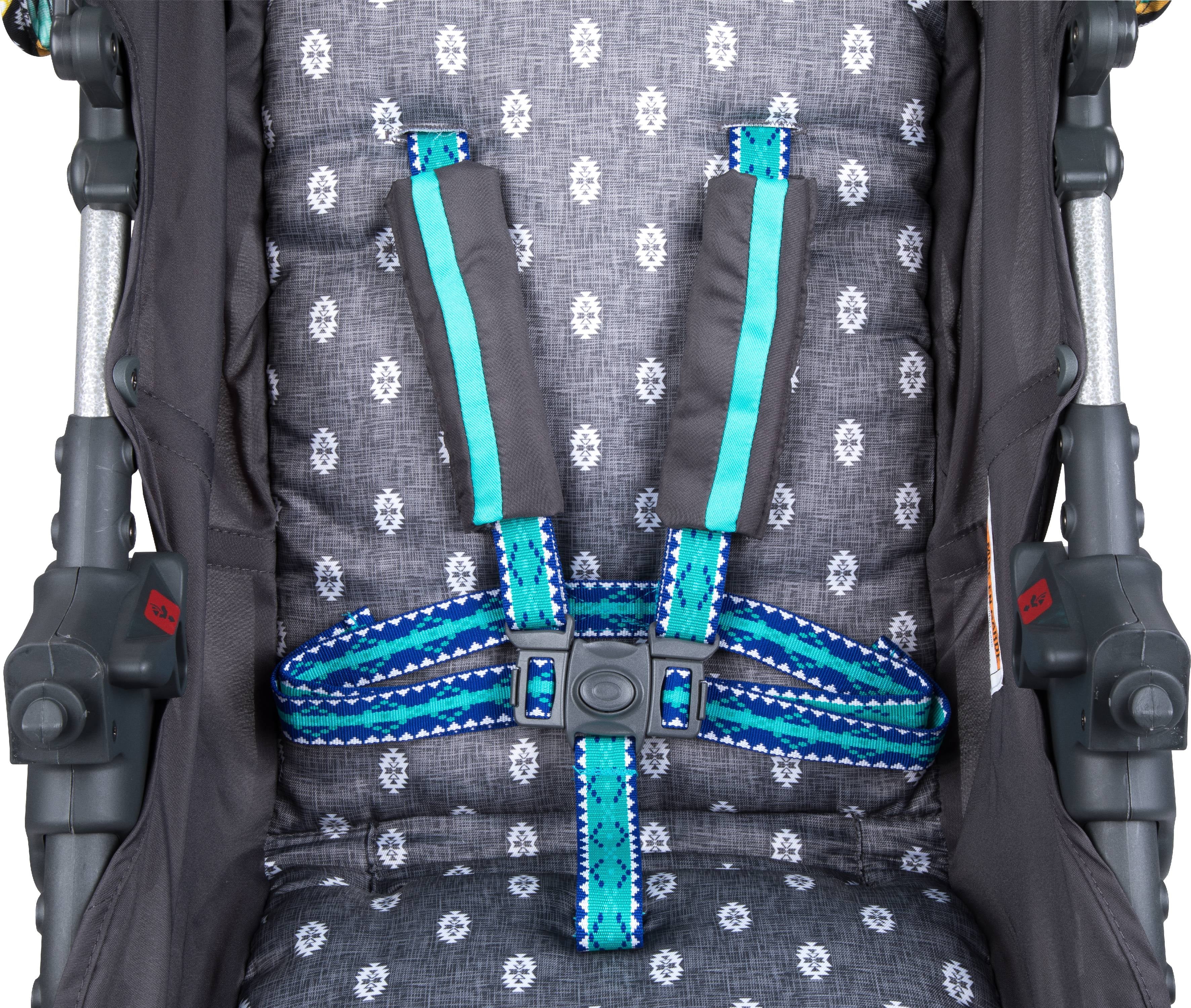 Babideal Bloom Travel System Stroller and Infant Car Seat, Pixelray