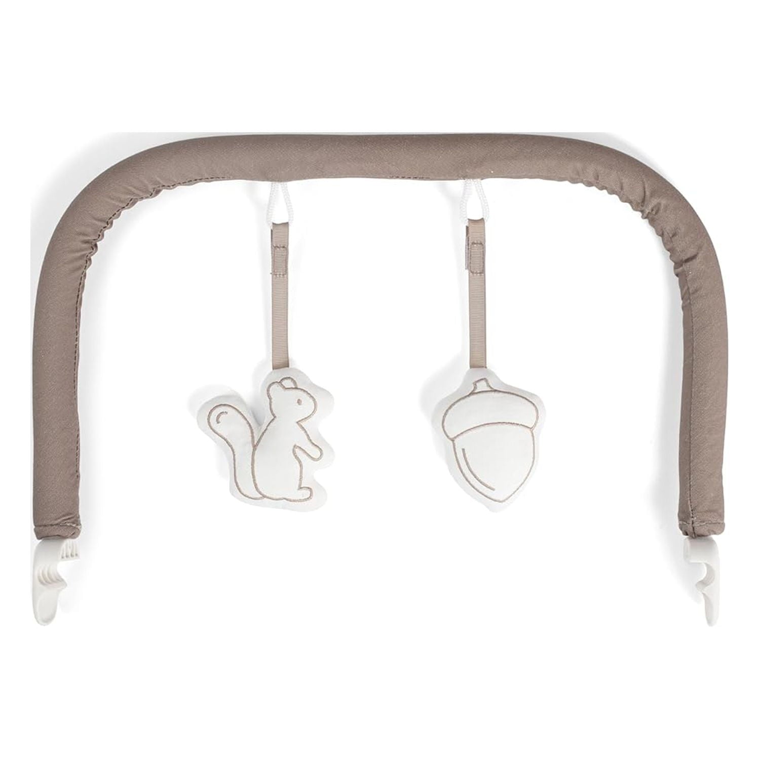 Baby Delight Alpine Deluxe Portable Baby Bouncer, for Infants 0-6 Months, Organic Oat