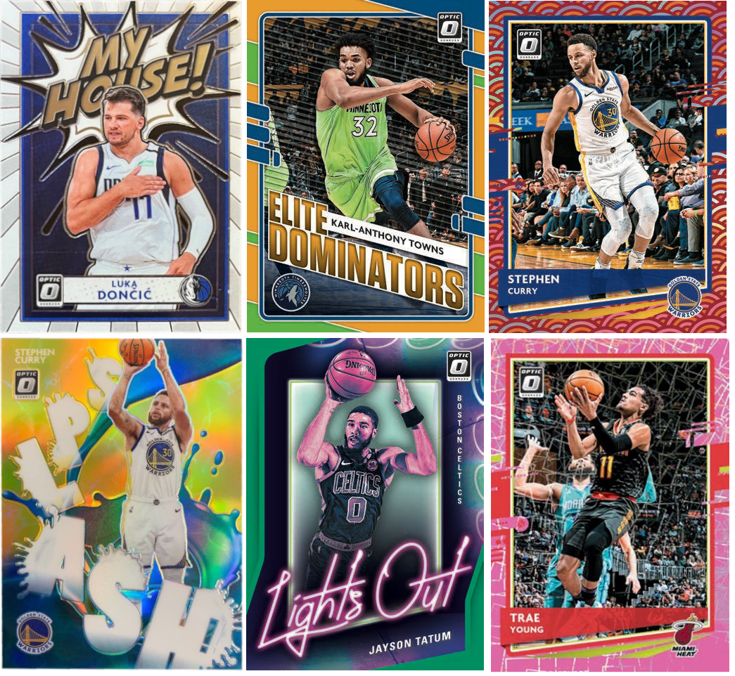 20-21 Panini Donruss Optic Basketball Retail Box Trading Cards Trading Cards