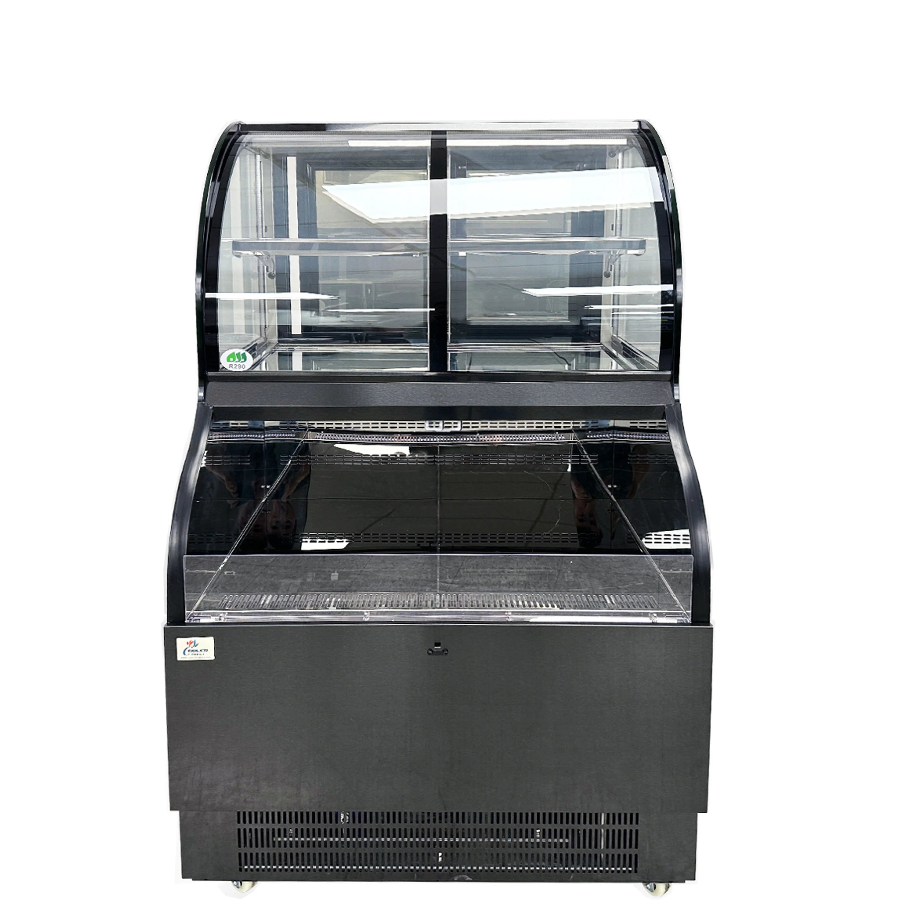 36 ins Commercial Refrigerator Starbucks TURBO AIR COMMERCIAL OPEN AIR DISPLAY CASE REFRIGERATOR COOLER MERCHAINDISER FGO36