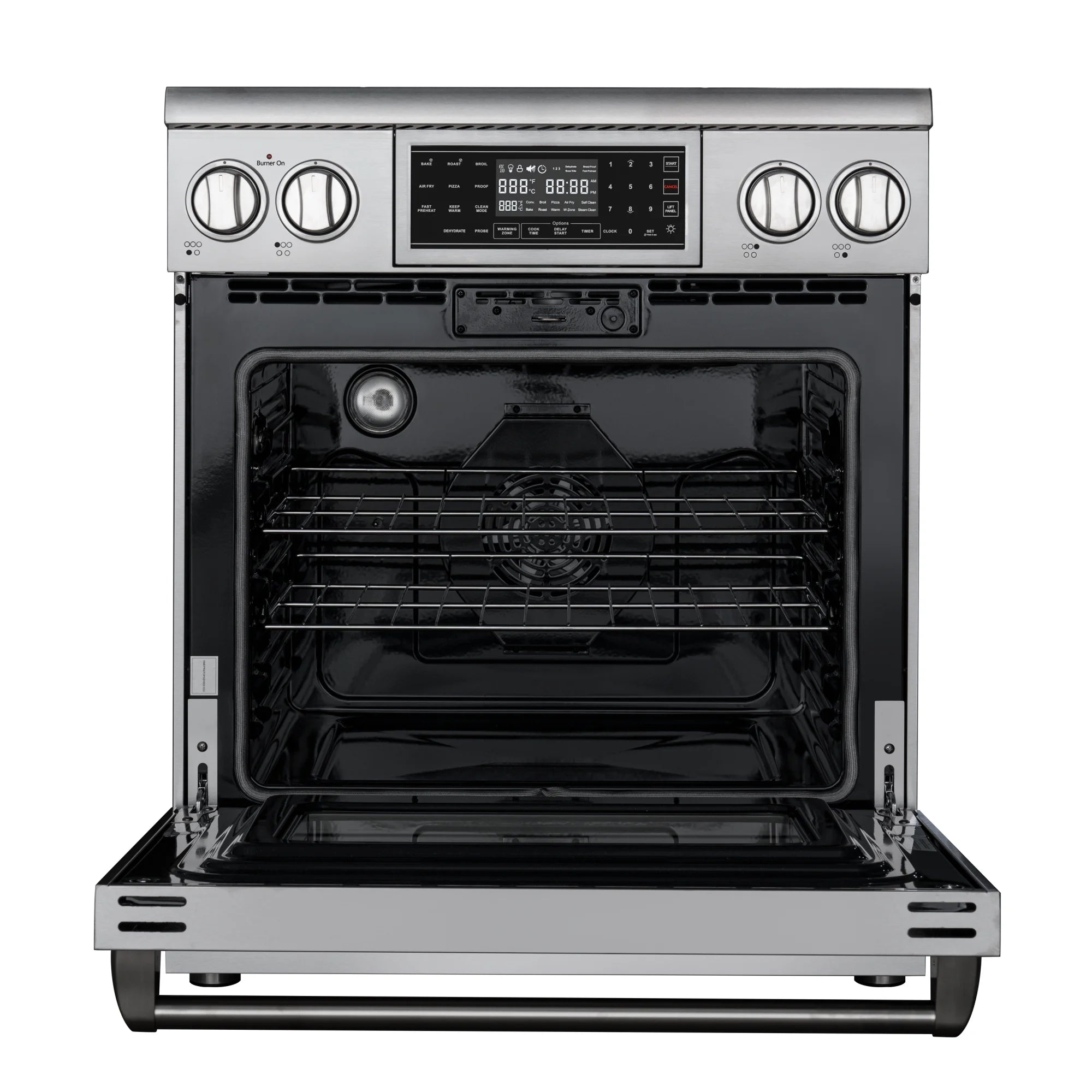 30 Inch Electric Range Professional Range with Tilt Panel Digital controls