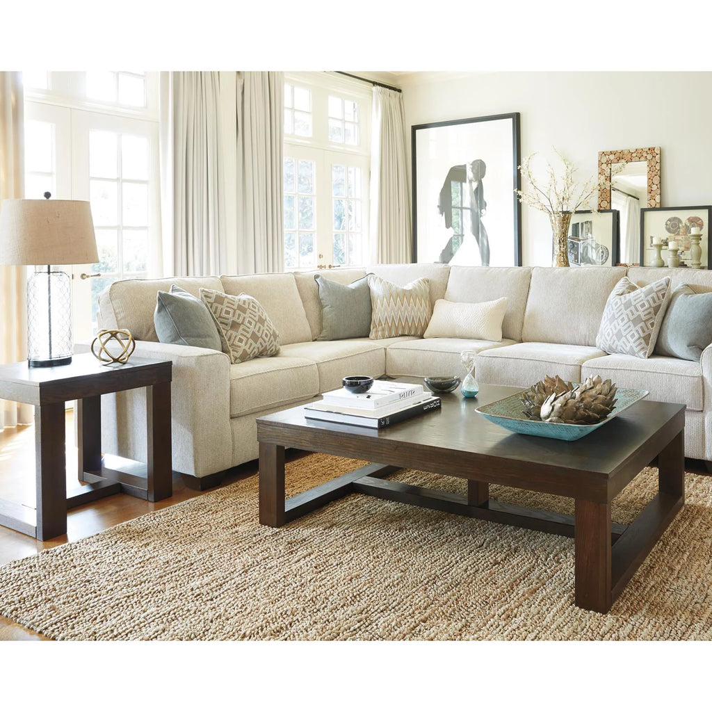 Ashley Furniture Watson Coffee Table in Dark Brown