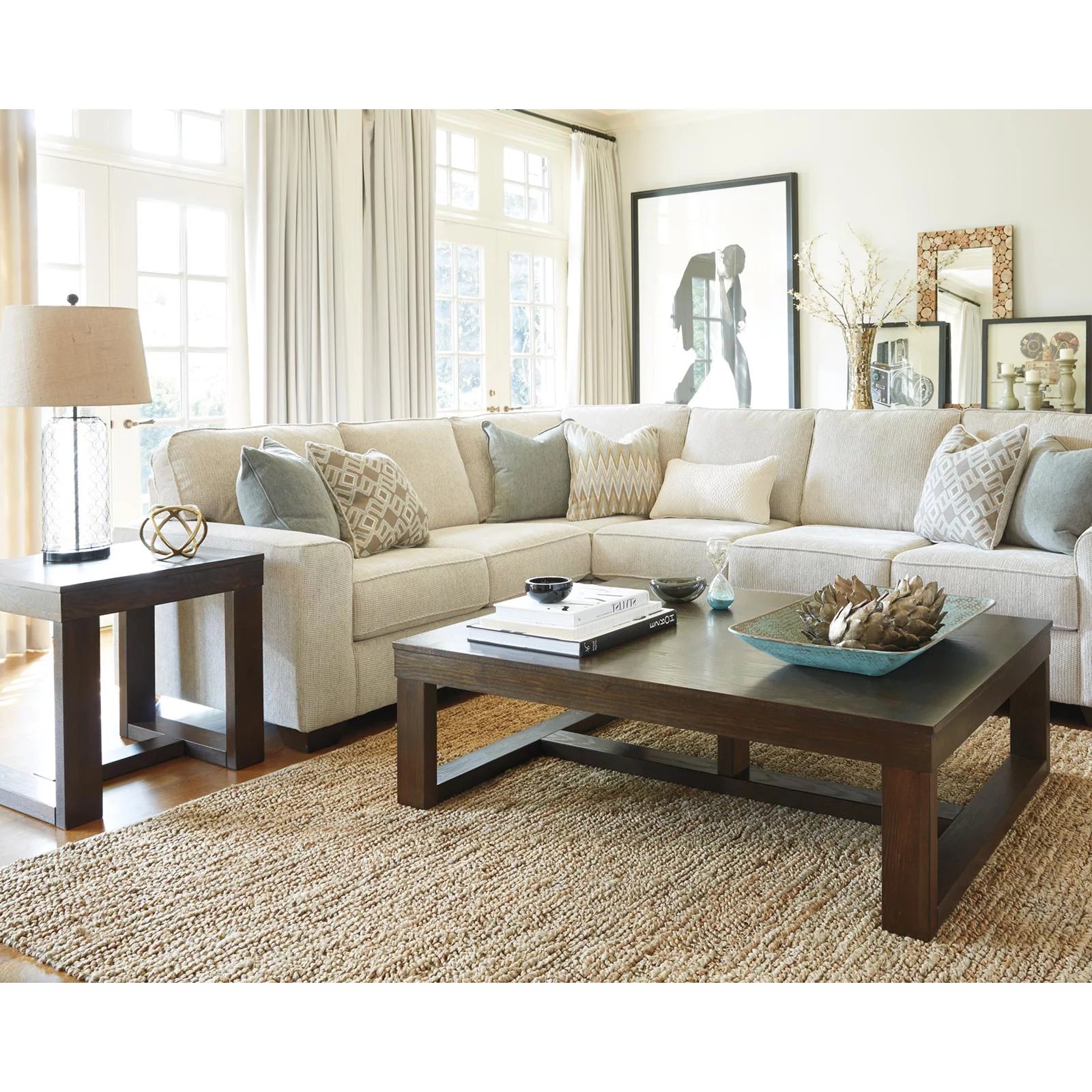 Ashley Furniture Watson Coffee Table in Dark Brown