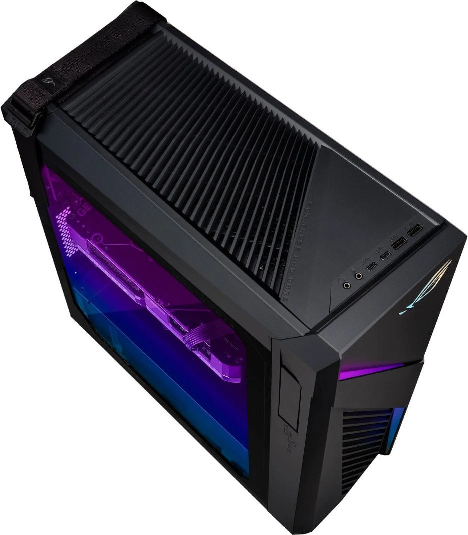 ASUS ROG Strix G16CH Gaming PC - Intel Core i7-13700KF up to 5.4 GHz CPU, 16GB RAM, 1TB NVMe SSD + 20TB HDD, NVIDIA GeForce RTX 3080 10GB , RGB Case, Windows 11 Home
