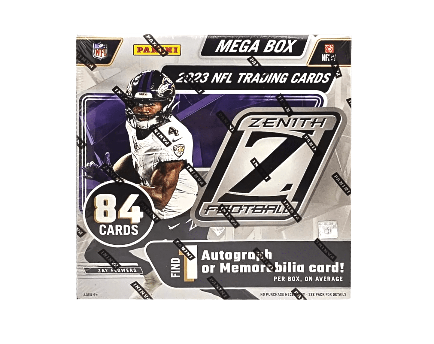 2023 Panini Zenith Football Mega Box Trading Cards