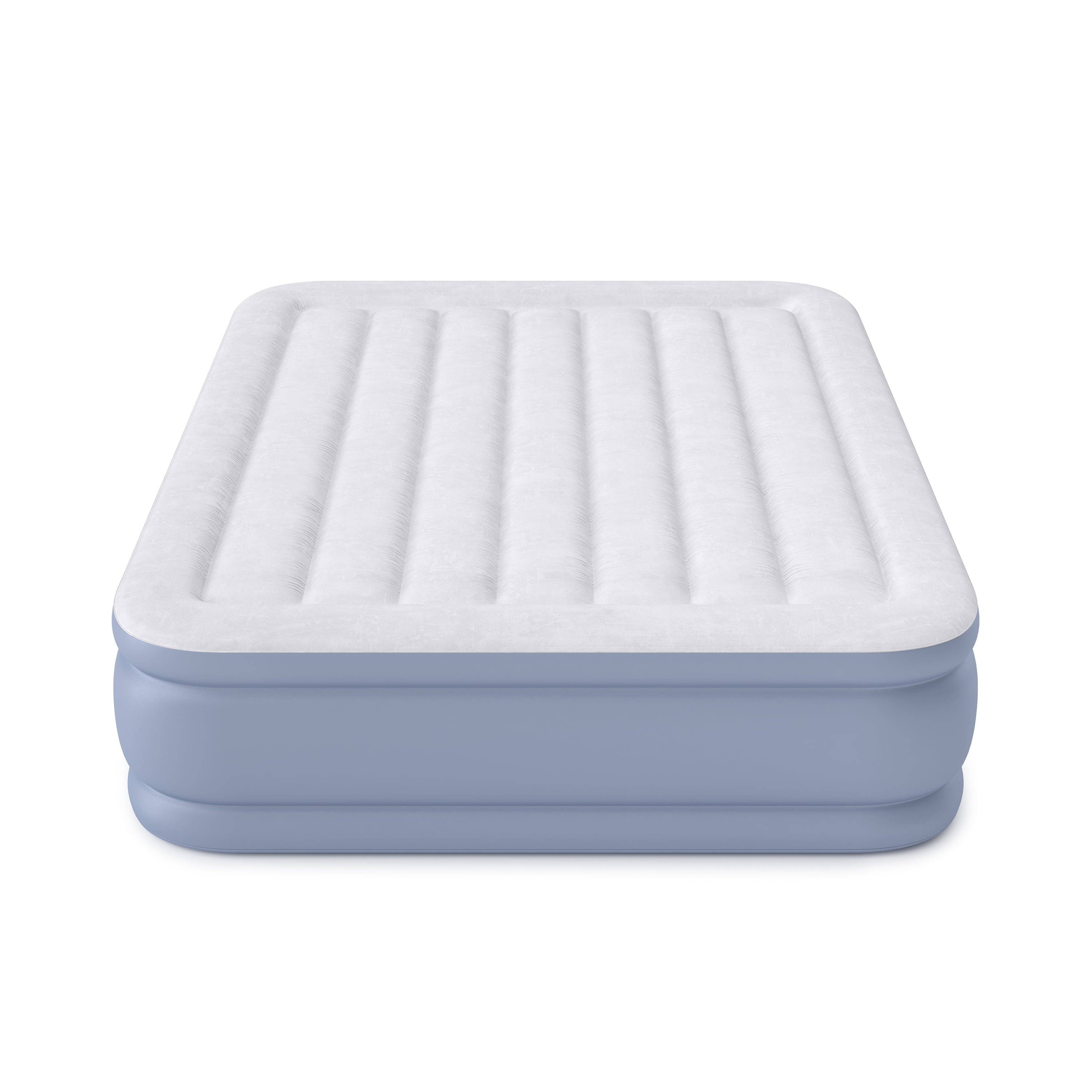 Beautyrest Hi Loft 17" Queen Air Bed Mattress, Raised Inflatable Blow-Up Bed, Powerful Pump, Adjustable Firmness