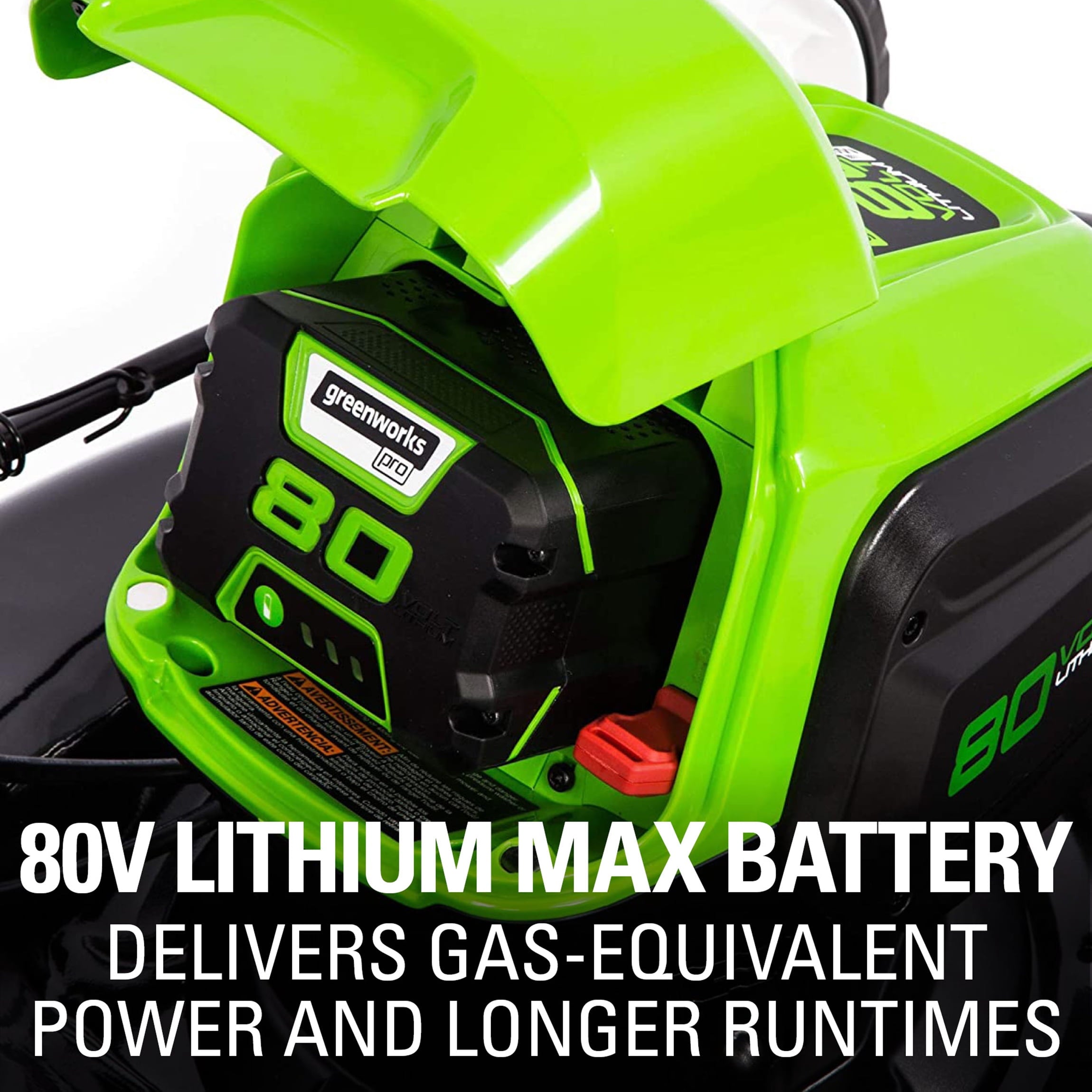 Greenworks 80V 21" Push Mower with 4Ah Battery & Charger 2501202VT