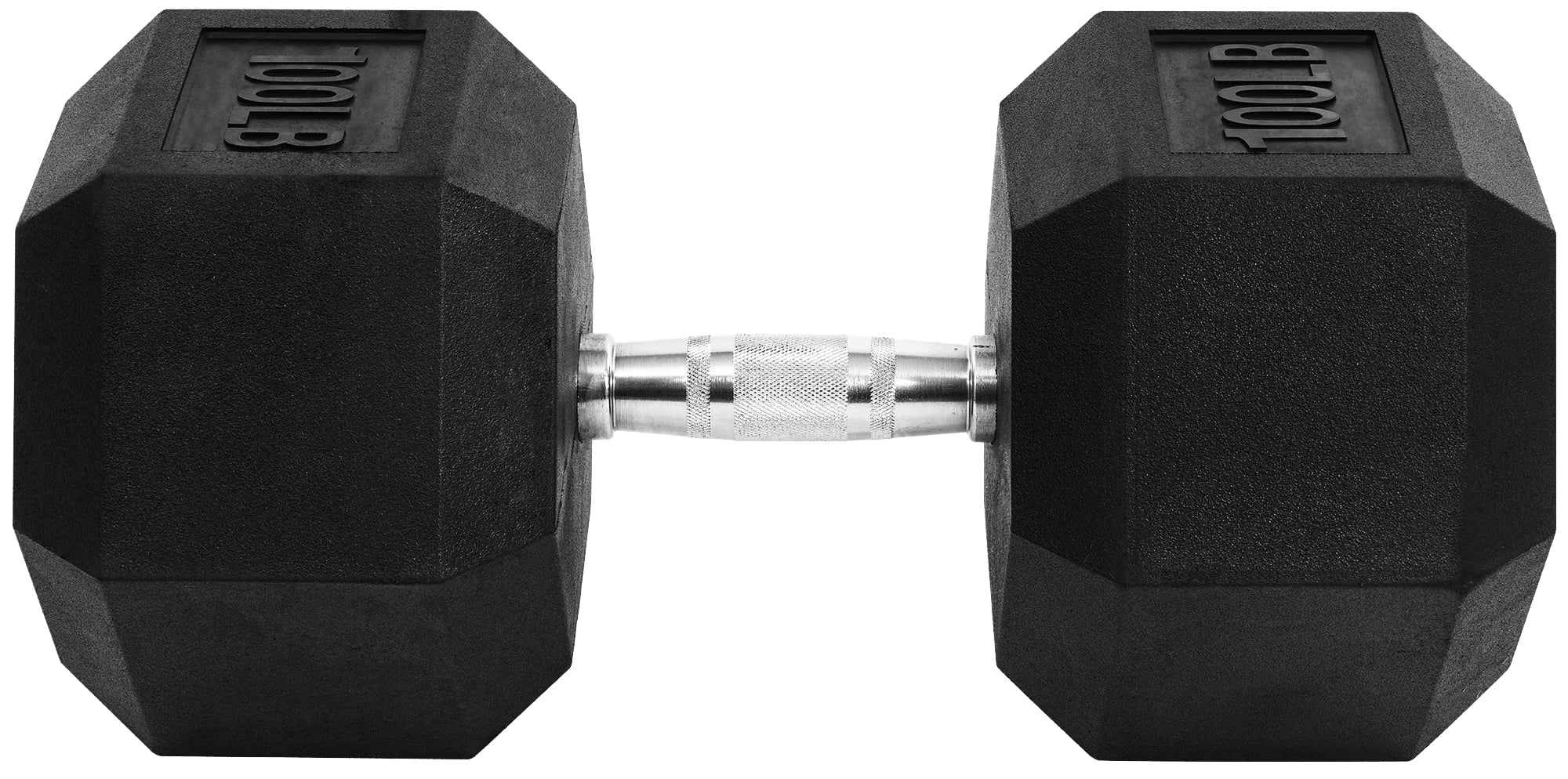 BalanceFrom Rubber Encased Hex Dumbbells, 20 Lbs. Pair