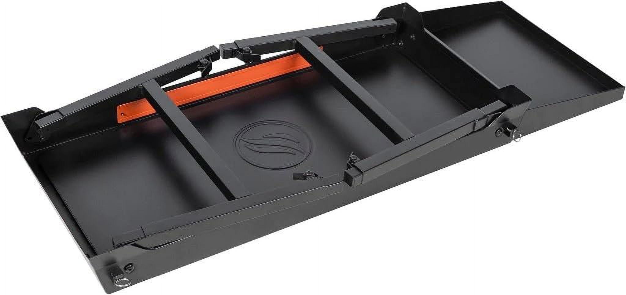 22 inch Blackstone Griddle with Hood, Side Burner, and Grill Stand, Tabletop Flat Top Grill Propane Portable Gas Grill and Outdoor BBQ Grill & Blackstone Seasoning and Wholesalehome Gloves and Cloth