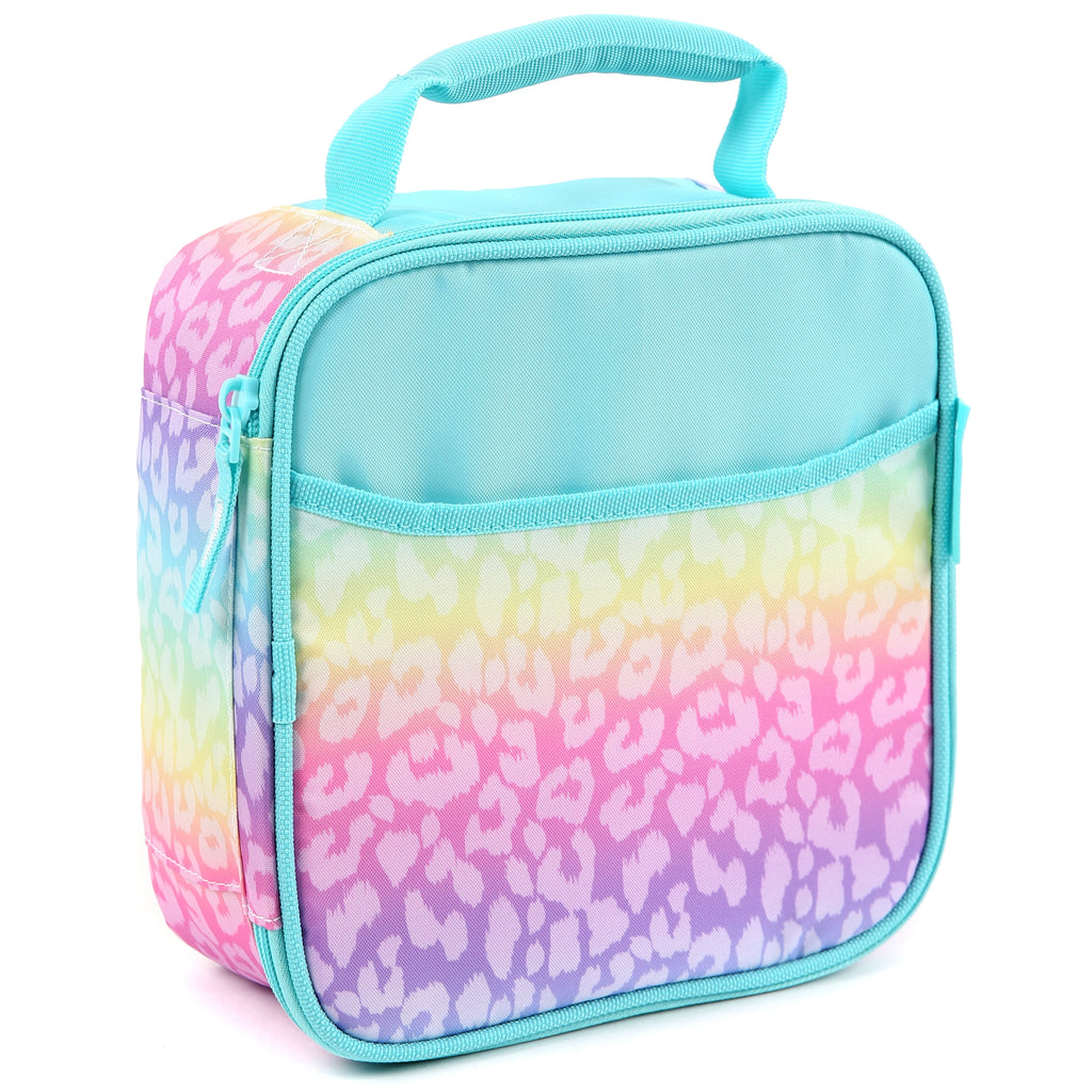 Arctic Zone Upright Reusable Lunch Box Combo with Accessories, Unicorn