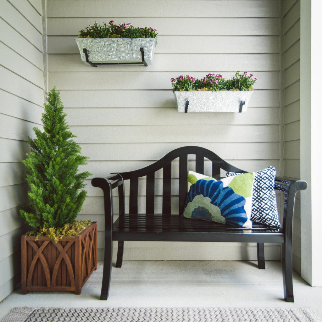 Achla Designs Black Camelback Bench