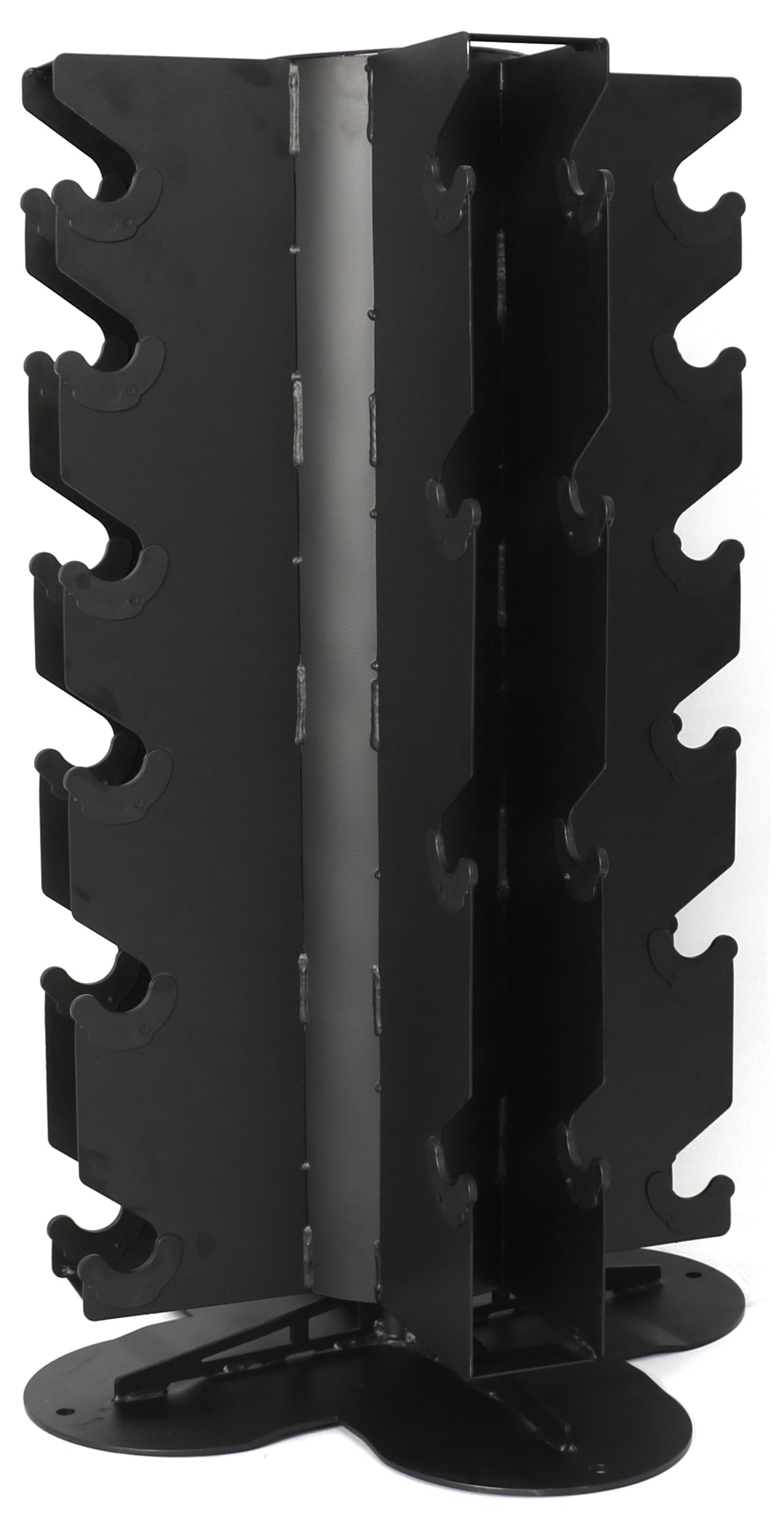 BalanceFrom 100LB Rubber Coated Hex Dumbbell Weight Set with A-Frame Rack, 5-20 lbs Pairs