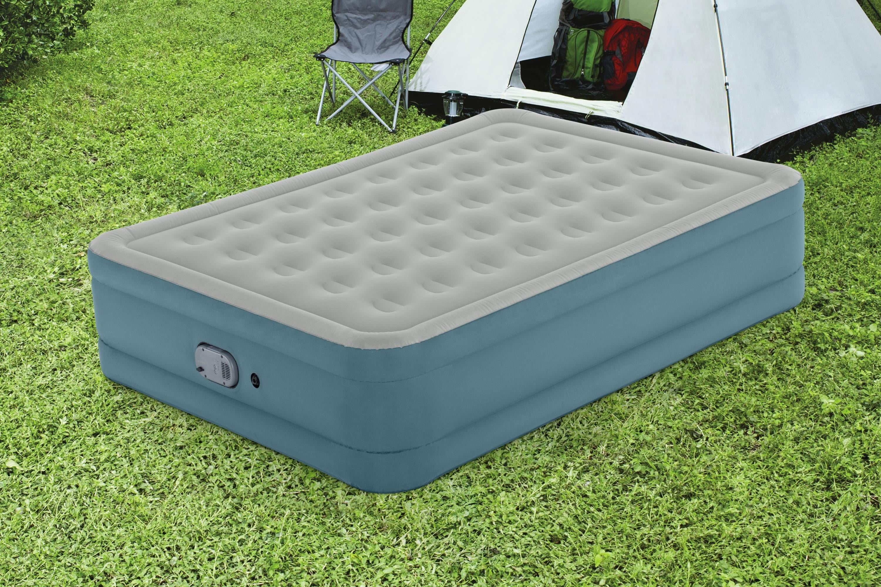 AlwayzAire Tough Guard 18" Queen Air Mattress with Rechargeable Pump