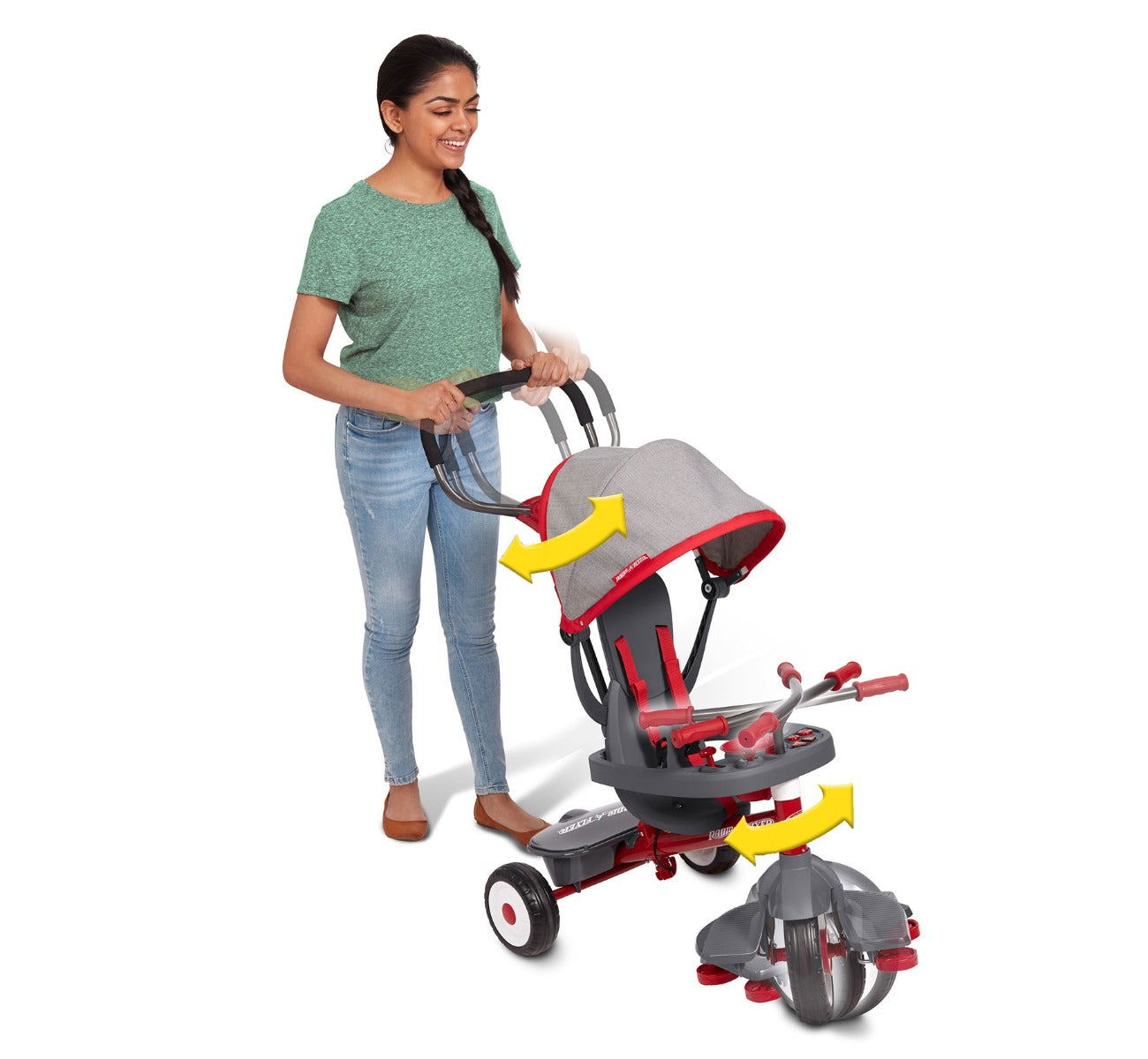 4-in-1 Stroll 'N Trike with Activity Tray