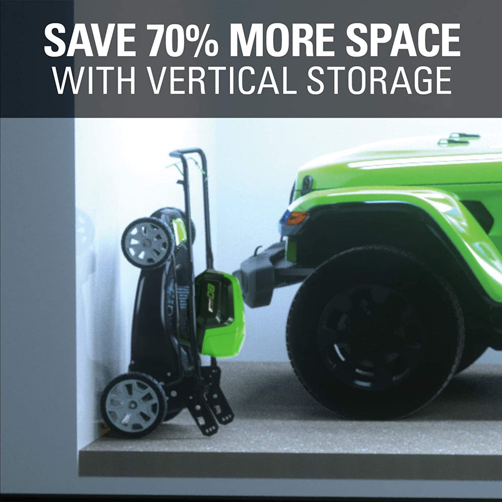 Greenworks 80V 21" Push Mower with 4Ah Battery & Charger 2501202VT
