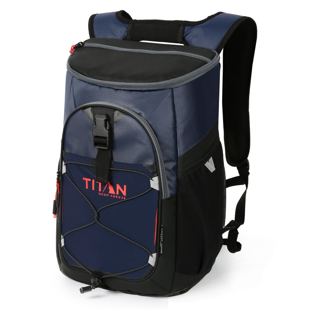 Arctic Zone® Titan Deep Freeze® 24 Can/16 Quart Backpack Cooler - Navy