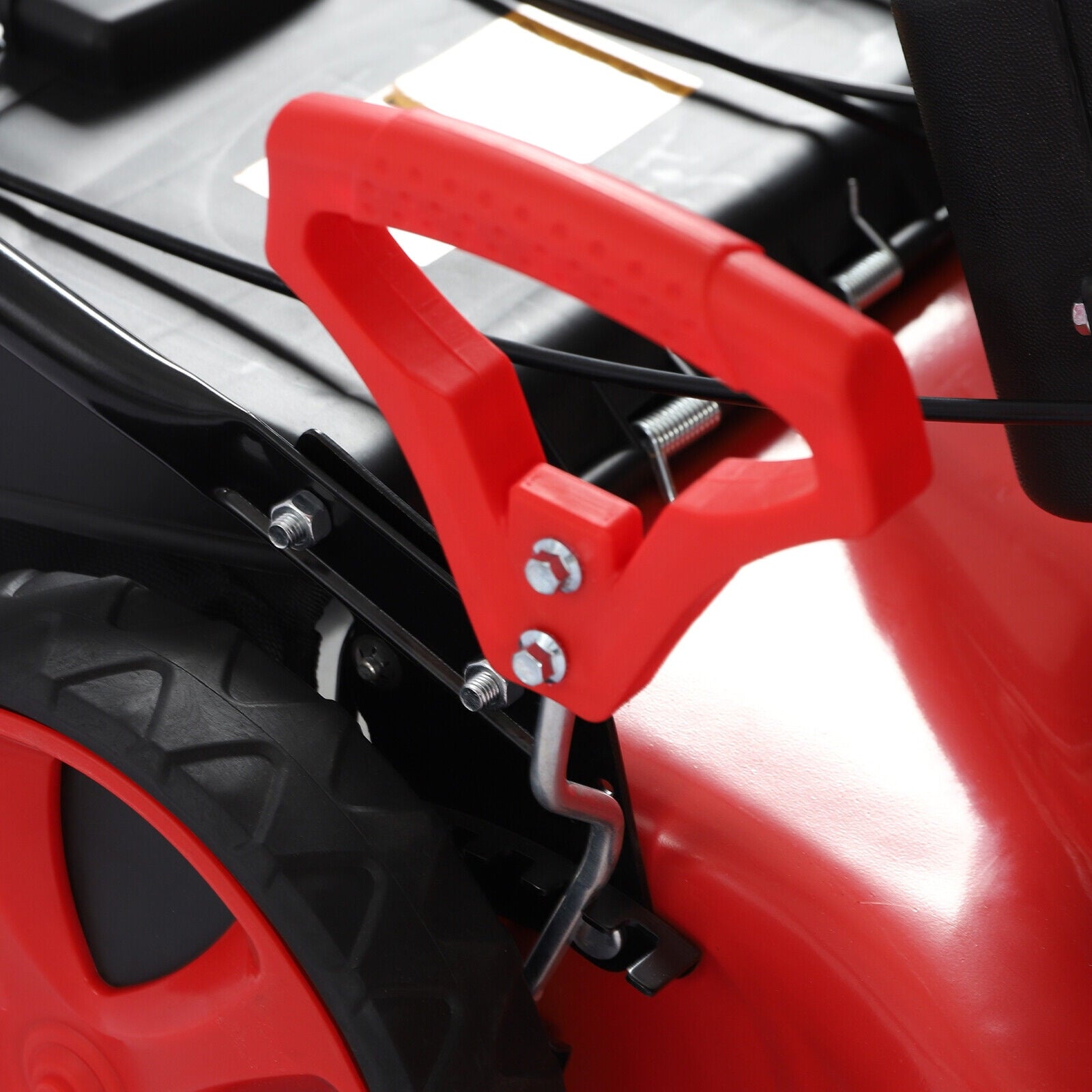 4-Stroke 173cc 4000W(6.0HP) Engine Gas Powered Lawn Mower w/ Walk-Behind Handle