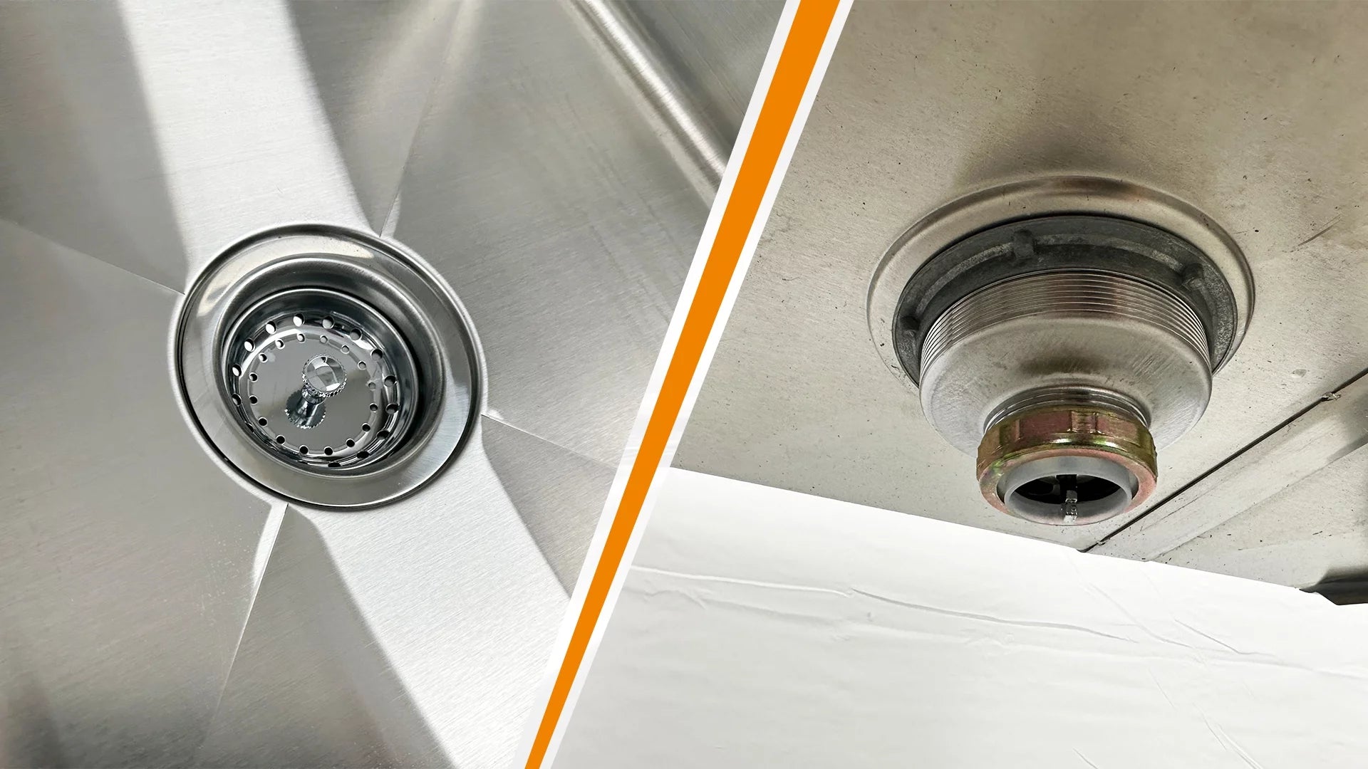 120 in. Stainless Steel 3 Compartment Sink, Freestanding Commercial Sink, NSF Certified