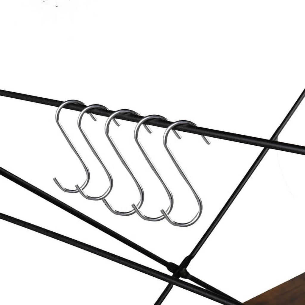 4 Tier Corner Bakers Rack, Microwave Stand Racks Storage Shelf for Kitchen Living Room Office