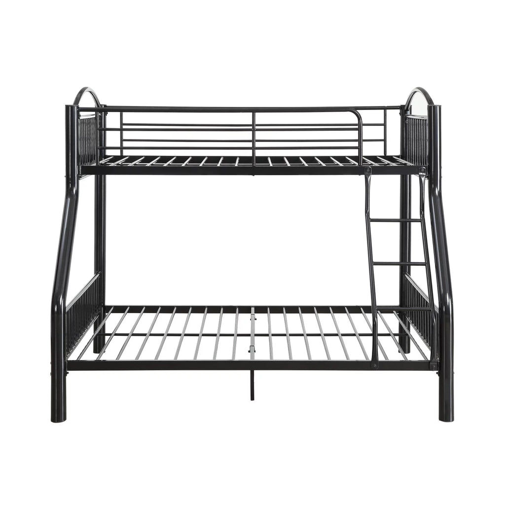 ACME Cayelynn Twin over Twin Metal Bunk Bed in Black