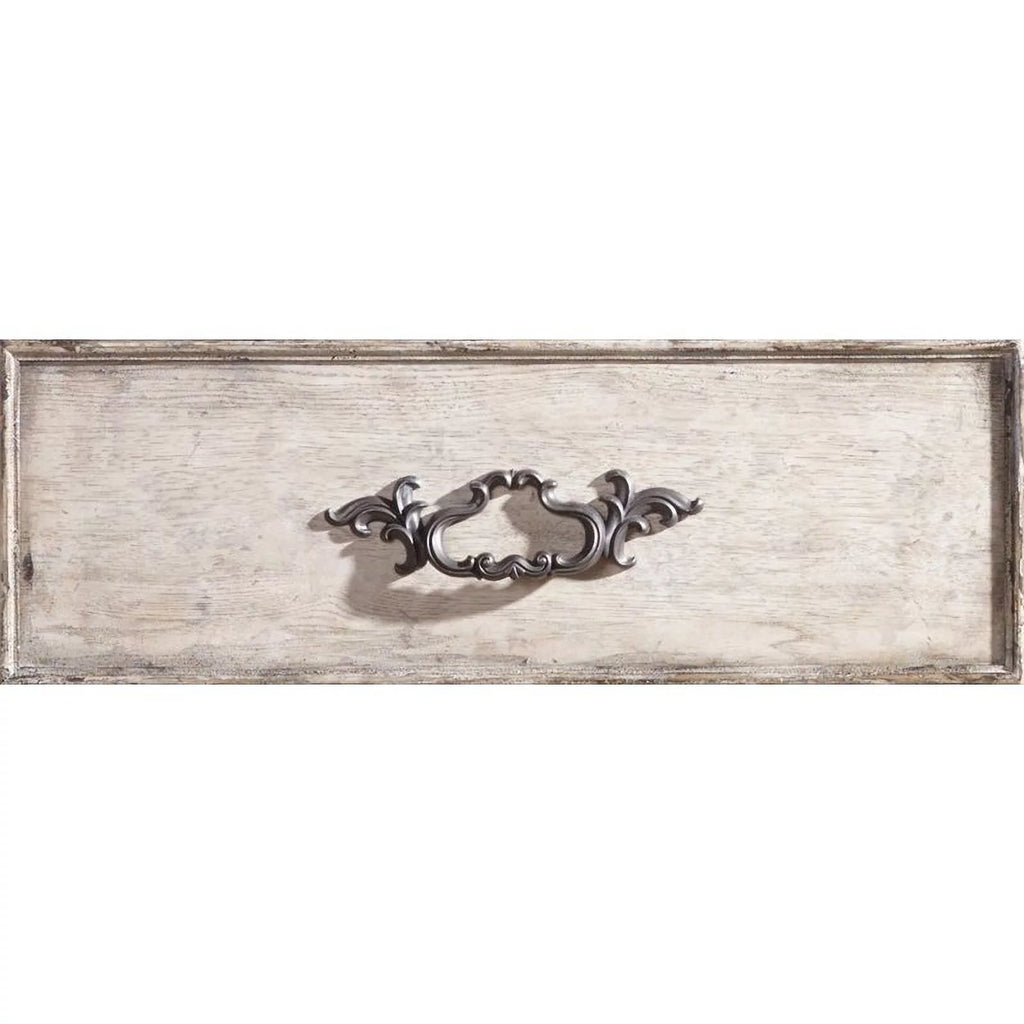 Beaumont Lane Cedar Way 6 Drawer Dresser in Distressed Vintage White