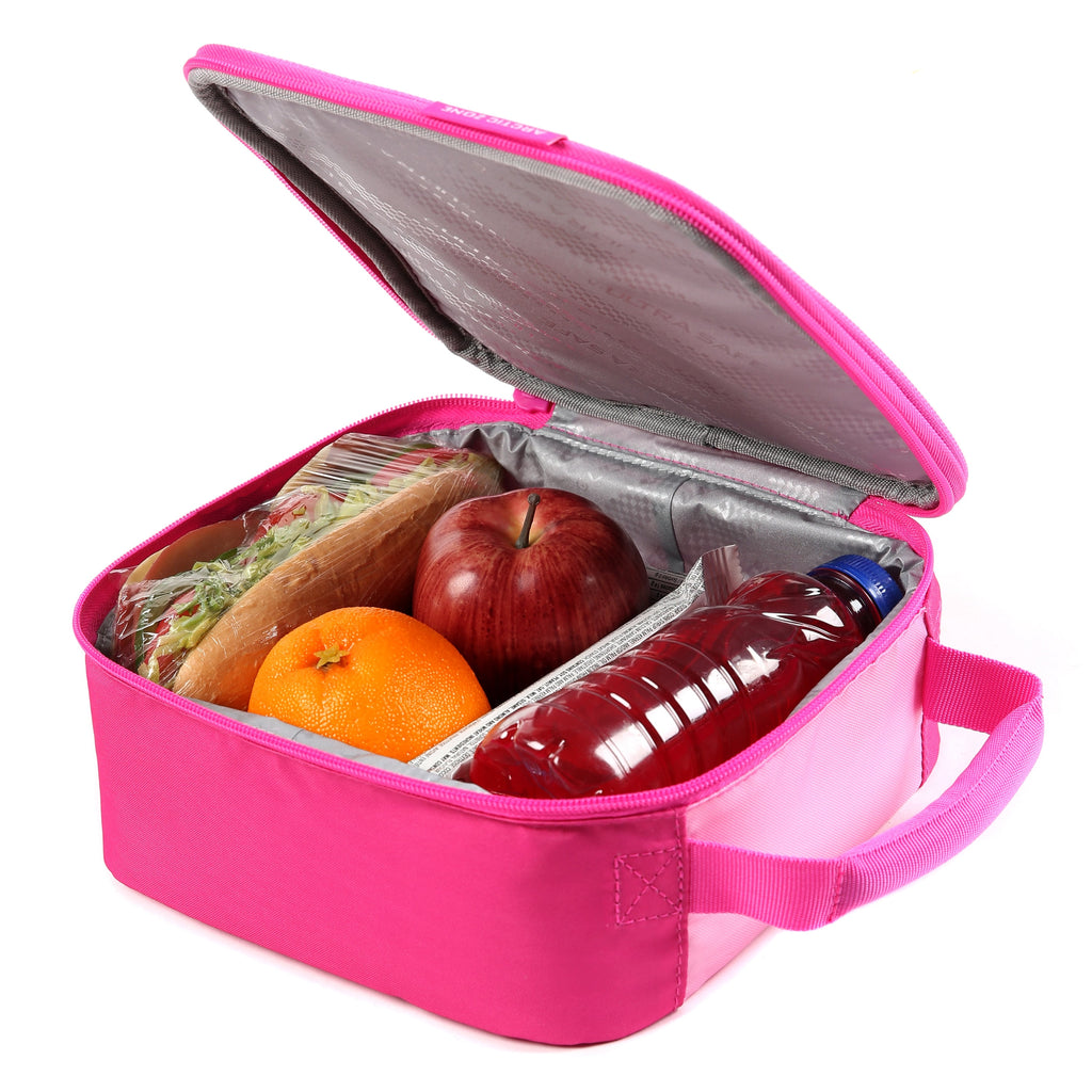 Arctic Zone Upright Reusable Lunch Box Combo with Accessories, Unicorn