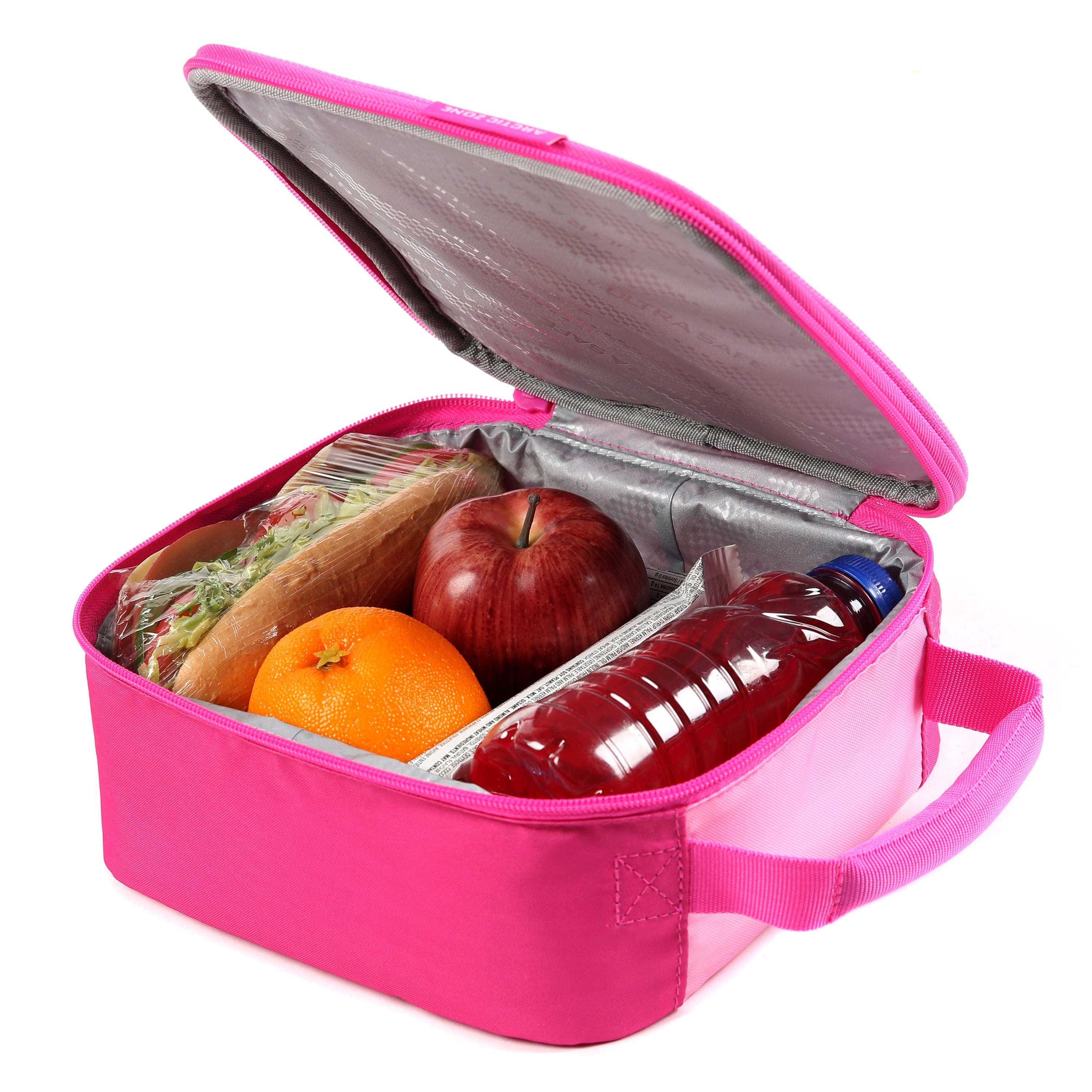 Arctic Zone Upright Reusable Lunch Box Combo with Accessories, Unicorn