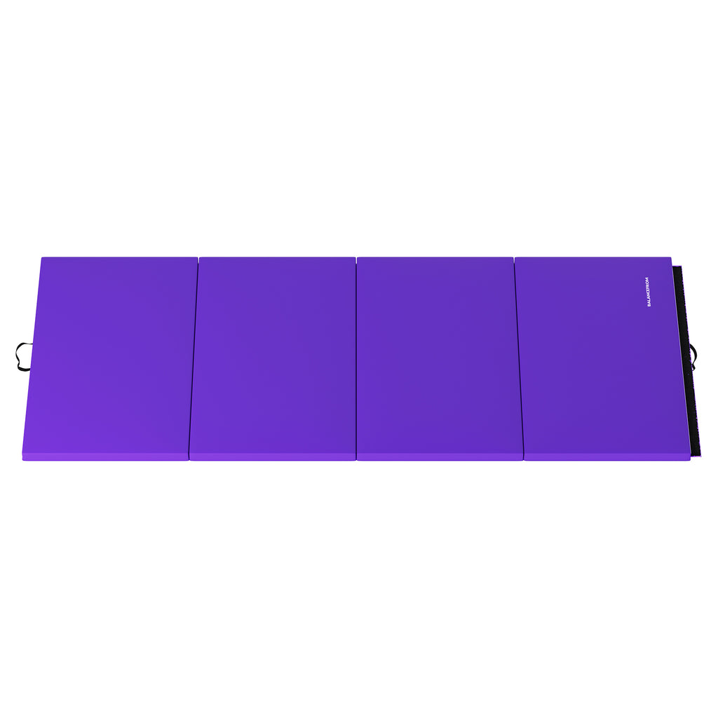 BalanceFrom Fitness 4' x 10' x 2" All Purpose Gymnastic Folding Gym Exercise Aerobics Mat