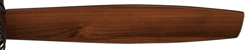 60" Casa Vieja Province Modern Indoor Outdoor Ceiling Fan with Light LED Remote Oil Brushed Bronze Dark Walnut Opal Glass Damp Rated for Patio House