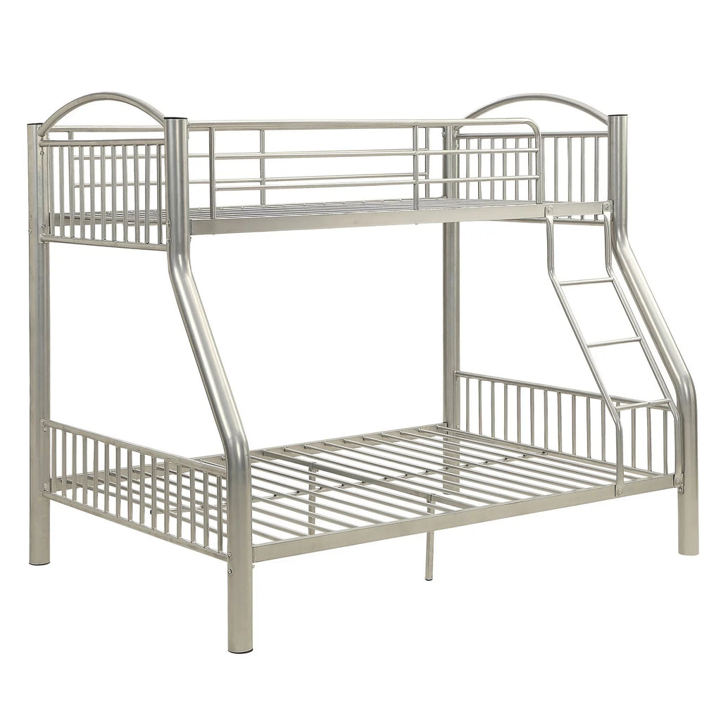 ACME Cayelynn Twin over Twin Metal Bunk Bed in Black