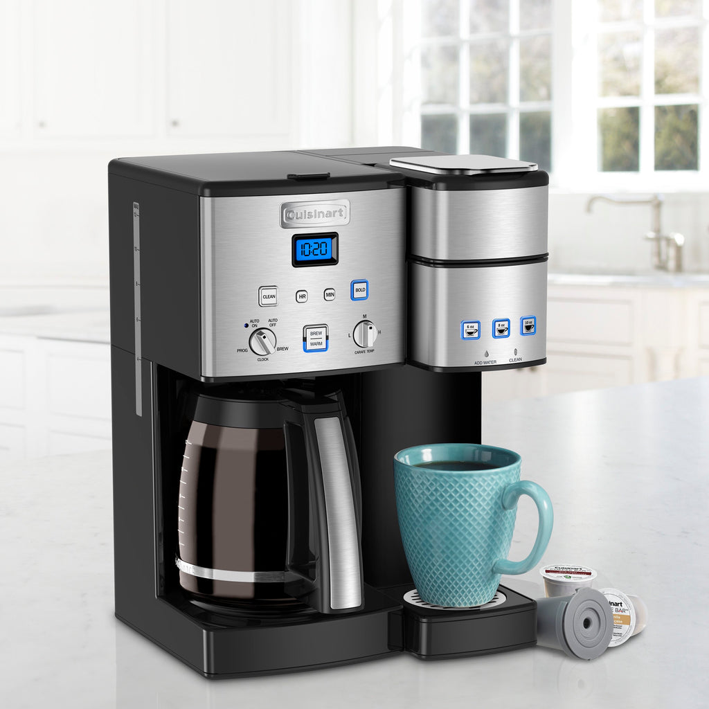 Cuisinart Coffee Center 12 Cup Coffeemaker and Single-Serve Brewer