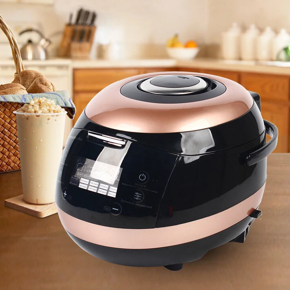 110V 5L Fully Automatic Tapioca Bubble Tea Pearl Maker Machine Nonstick Pot