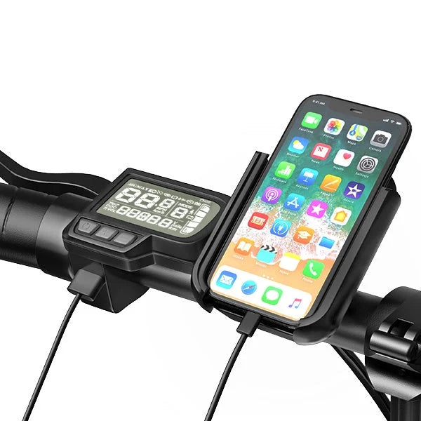 20'K6 Electric Bike for Adults,Ebike with 500W Motor 48V 10AH/12.8Ah Battery, E Bikes Shimano 7-Speed and Dual Shock Absorber Folding Electric Road Bicycle for Urban Commuting