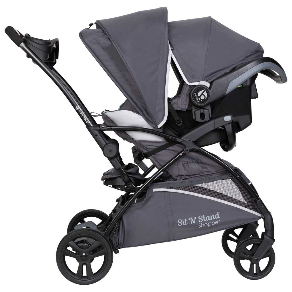 Baby Trend Sit N Stand® 5-in-1 - Shopper Stroller - Cassis - Pink