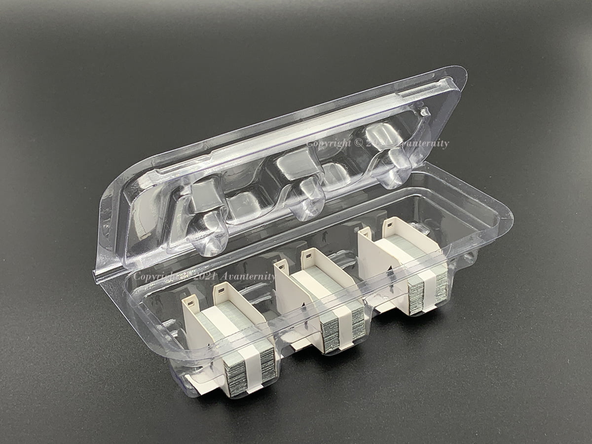 Avanternity's Staple Cartridges, Compatible with Sharp AR-SC1 Staple Cartridges (Pack of 1 Box. Total 3 Cartridges)